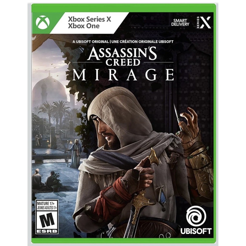 Assassins Creed Mirage Xbox Series X Xbox One Ubisoft New Factory Sealed Game